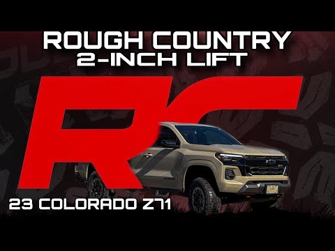 2023 Colorado Z71 Rough Country 2 Inch Lift Installation