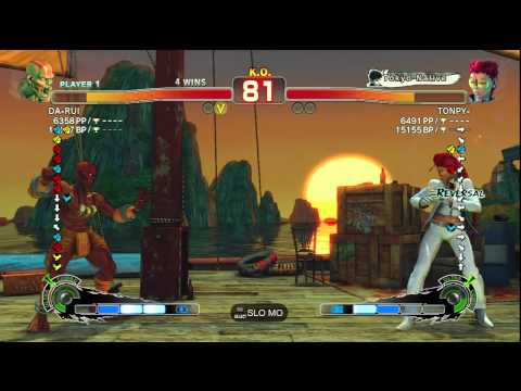 Darui [Dhalsim] vs. Tonpy [C. Viper] - PS3 SSF4 Classic Match
