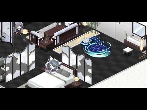 Little Cheshire and August von Parseval little dance (Azur Lane)