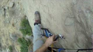 Stoney Point Bolt Ladder -  AID SOLO - Jesus Wall 5.5 C1