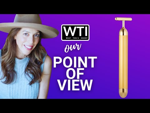 Beauty Bar 24k Golden Facial Massager - WTI product video review