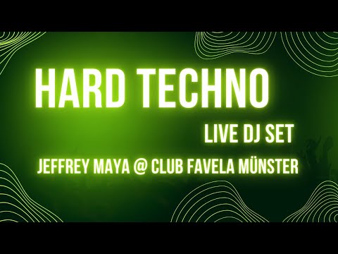 155-160 BPM | HARD TECHNO LIVE DJ SET - Jeffrey Maya | Hephaistos & Friends @ Club Favela Münster