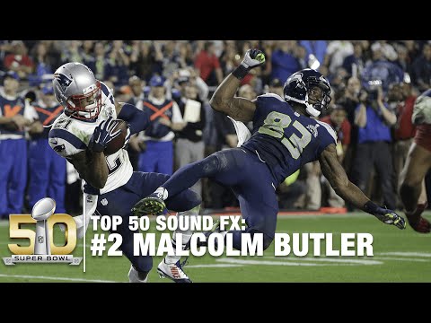 Top 50 Sound FX | #2: Malcolm Butler's Super Bowl Winning End Zone Interception | NFL