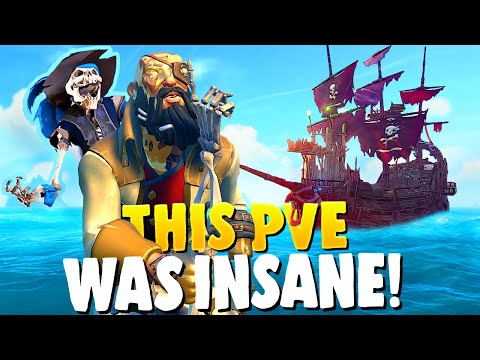This PvE EVENT WAS ABSOLUTELY INSANE!!(Sea of Thieves)