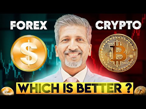 Forex VS Crypto Market | #forex #crypto #cryptocurrency | By Anurag Aggarwal