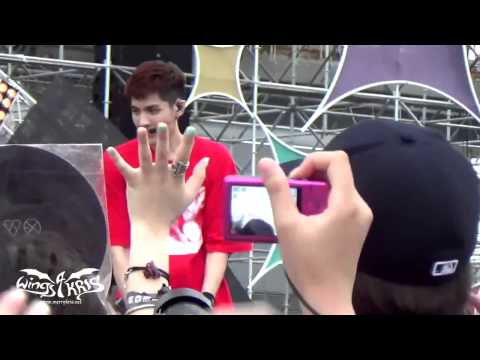 Fancam 130701 Kris focus   3 6 5 @ Hong Kong Dome Festival