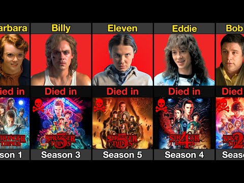 Every Stranger Things Character Death by Season | Season 1 to 5
