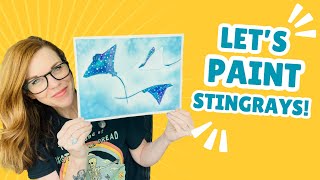 Let's Paint Stingrays!