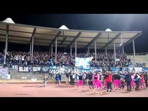 FCLS - GC Célébrations de fin de match (Spieler und die Kurve)