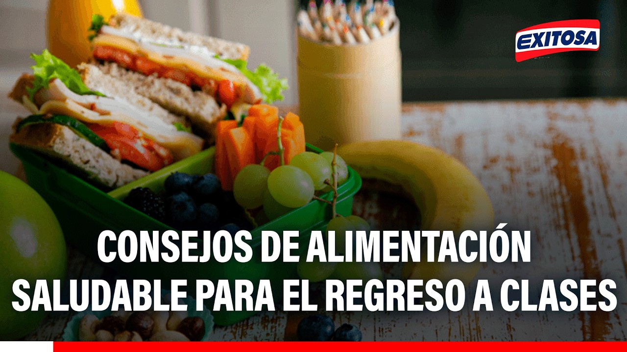 🔴🔵 Consejos de alimentación saludable para el regreso a clases