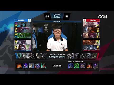 [Vé CKTG Khu vực LCK] SSG Crown (Syndra) vs KT Pawn (Taliyah) game 1 highlights | SSG vs KT game 1