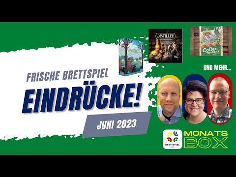Monatsbox der Brettspielbox - Brettspiel Eindrücke Mai 2023
