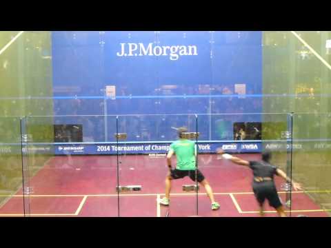 2014 Squash: Amir Shabana vs Laurens Anjema
