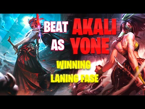 Yone VS Akali | How to beat Akali as Yone | Tips And Counters for Laning Phase