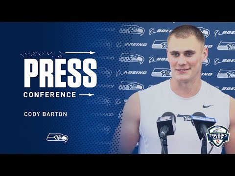 Seahawks Linebacker Cody Barton Training Camp Day 4 Press Conference