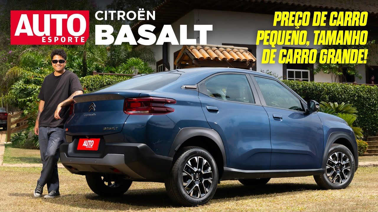CITROËN BASALT PARECE O FASTBACK e tem PREÇO DE C3. VALE A PENA?