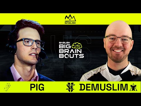 StarCraft 2: PiG VS DeMusliM | BASILISK Big Brain Bouts #18