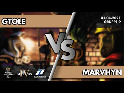 Gtole vs. Marvhyn - THE SETTLERS IV WORLD CHAMPIONSHIP 2021