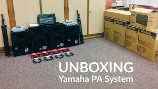 Video thumbnail for UNBOXING Yamaha PA System EMX512SC by Florentin Tise Plus