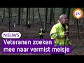 Veteranen speuren mee naar vermist meisje