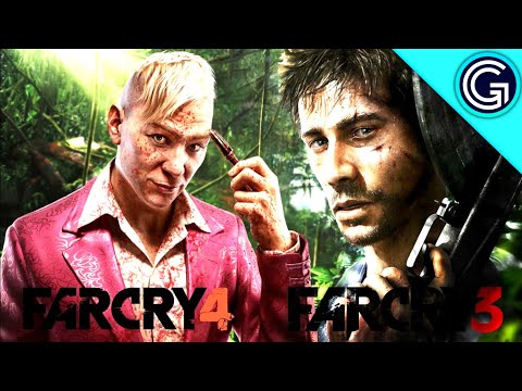 Far cry 3 vs Far cry 4 evolução é comparação.