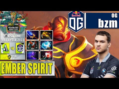 ASTER vs OG | BZM INSANE EMBER SPIRIT NEXT LEVEL PLAY | ESL ONE MALAYSIA 2022 Dota 2 Highlights