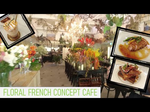 Le Jardin - FLORAL GARDEN FRENCH CONCEPT CAFE! @FORT CANNING, SINGAPURA! DEVE TENTAR!!