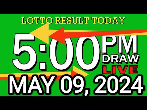 LIVE 5PM LOTTO RESULT TODAY MAY 09, 2024 #2D3DLotto #5pmlottoresultmay09,2024 #swer3result