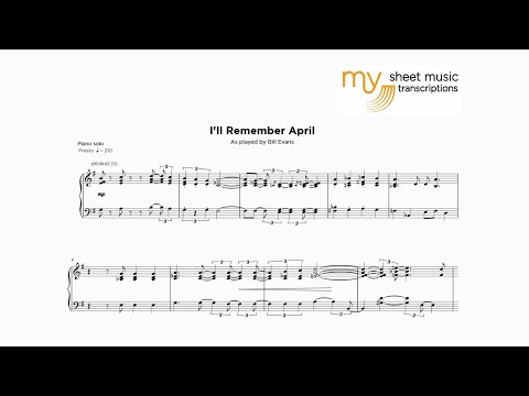 I'll Remember April - Bill Evans