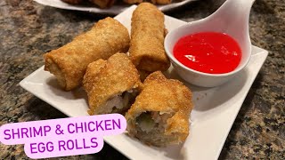 How to Make: Shrimp & Chicken Egg Rolls