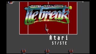 Adidas Championship Tie Break - Atari ST (1990)