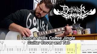 Duncan Hills Coffee Jingle - Guitar Cover and Tab - Dethklok Metalocalypse