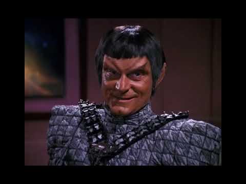 Picard confronts Jarok (TNG: The Defector)