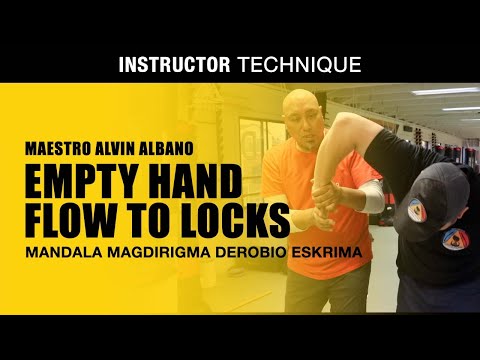 DEROBIO ESKRIMA HUBUD FLOW to JOINT LOCKS | FILIPINO MARTIAL ARTS | KALI | ARNIS
