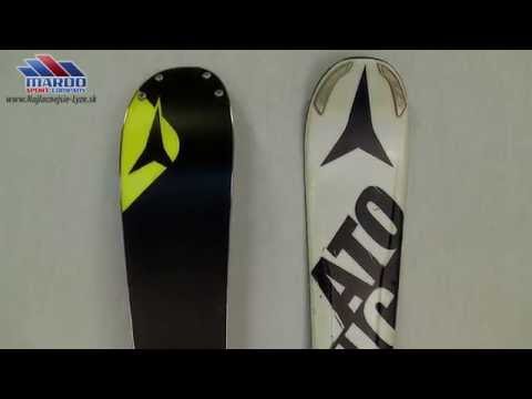 lyze ATOMIC REDSTER Ti premium, titanium, carbon, woodcore, black white, all mountain rock + at