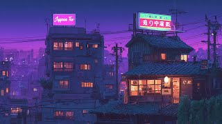 Lofi Hip Hop Beats 🐒 1980s & 90s Vibes & Nostalgic Retro Japanese Town Ambience 🌆 Lofi Rain Playlist