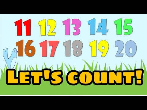 Count numbers 11 -20 for kids | Teacher Honey