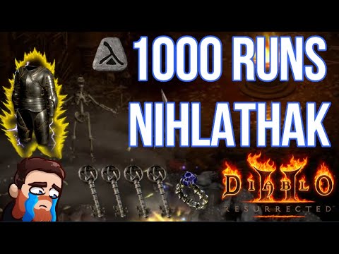 How many keys? - Hammerdin 1000 Nihlathak D2R
