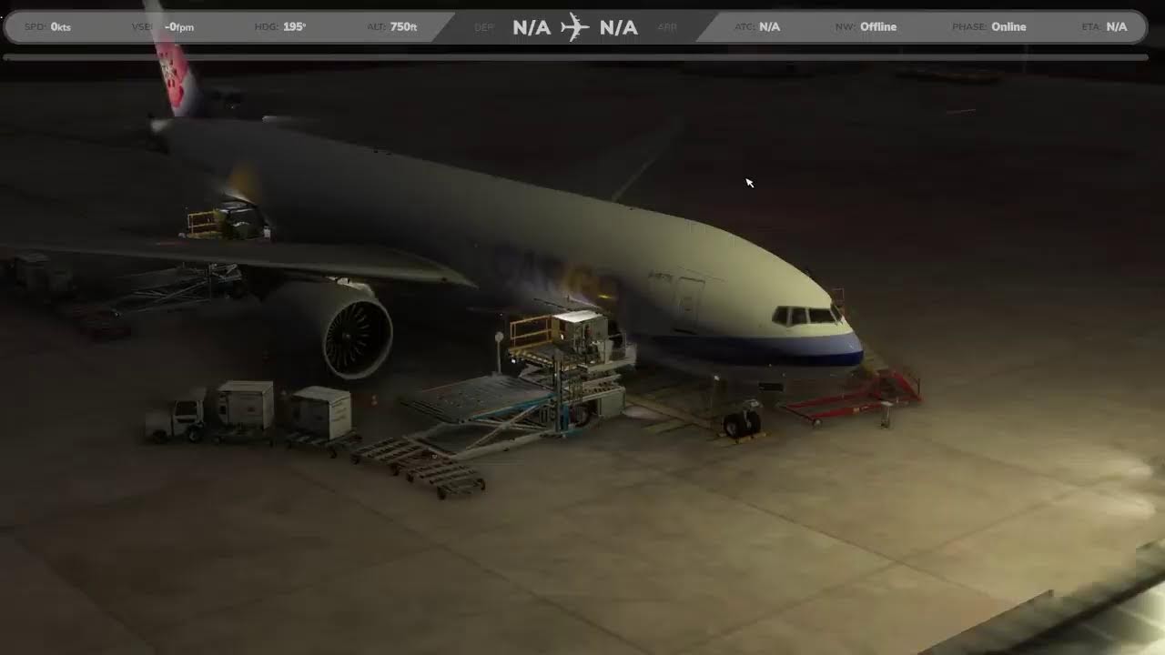 [MSFS2024] CAL5663 RCTP - VIDP ARR Cargo ops A Pilot's Life/VATSIM