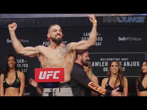 UFC on FOX 26 ceremonial weigh in highlight -  Mike Perry vs  Santiago Ponzinibbio
