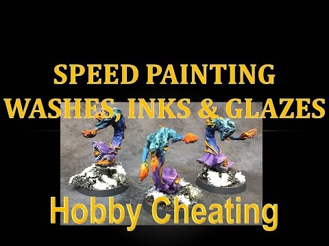 Hobby Cheating 74 - Speed Painting with Washes, Shades & Inks