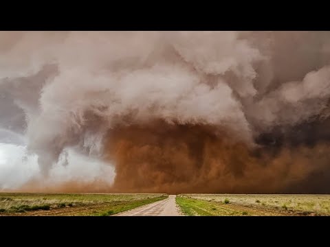 MONSTER MORTON TORNADO - Storm Chasing a Huge Texas Tornado 6/5/25