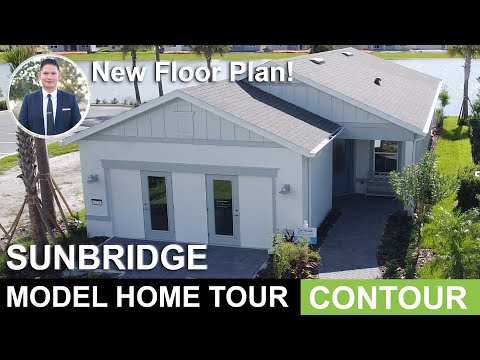 Sunbridge | Contour Model *New Floor Plan | Orlando Home Finders | Del Webb 55+ Lifestyle Community