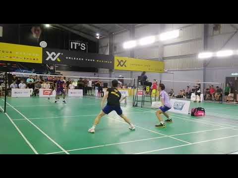 Badminton FINAL IPGMY 2 MELAKA Men's Double SemiPro- Arif Latif / Taufik Vs Ariffin / Ng Jia Jun