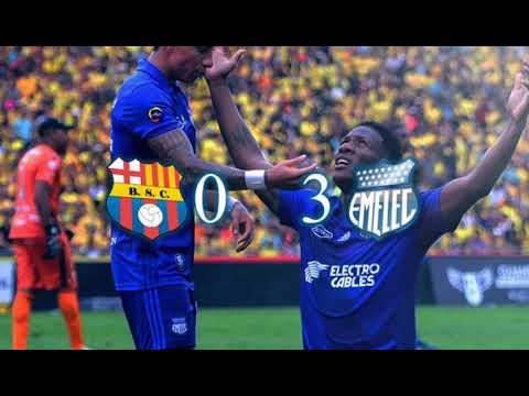 Barcelona SC 0 - 3 C.S.Emelec  Resumen (2019)