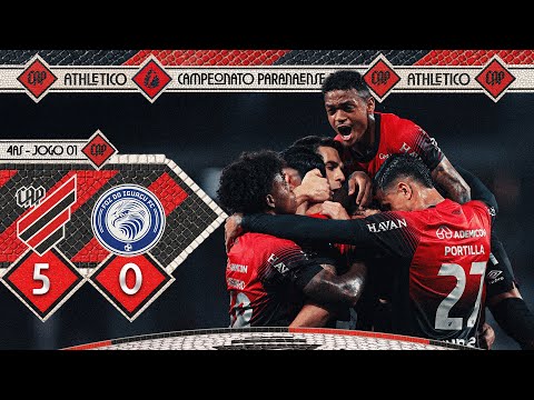 ATHLETICO 5X0 FOZ | MELHORES MOMENTOS | CAMPEONATO PARANAENSE 2026