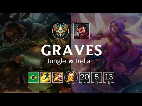 Graves Jungle vs Irelia - BR Challenger Patch 8.22