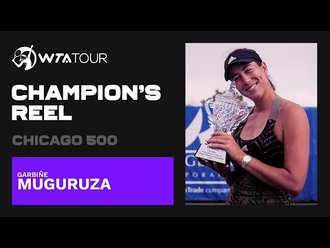 Теннис Chicago champion Garbiñe Muguruza's HOTTEST winners!