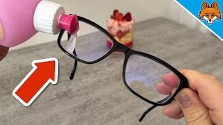 Smear THIS on your Glasses and WATCH WHAT HAPPENS💥(Mind Blowing)🤯