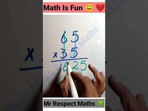 Fast Multiplication Trick | Interesting math tricks #maths #shorts